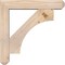 Ekena Millwork Westlake Craftsman Smooth Bracket w/ Offset Brace, Douglas Fir, 5 1/2"W x 26"D x 26"H BKT0604X26X26WTL04SDF - alternate 4